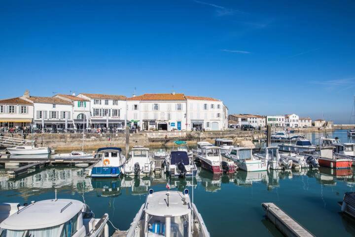 Sur L'Ilot De St Martin Au Centre Du Port Vue Exceptionnelle ! Apartment Saint-Martin-de-Ré Екстериор снимка